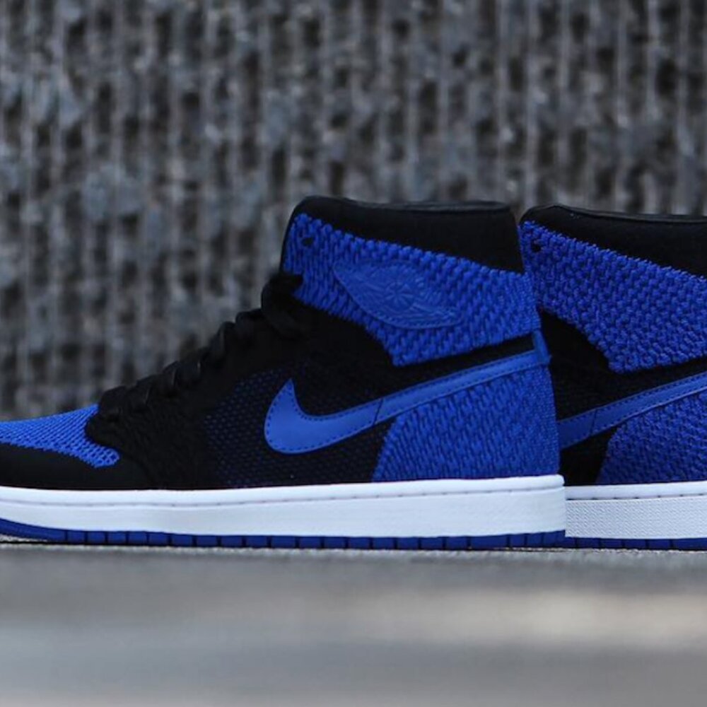 Nike Air Jordan 1 Retro High Flyknit Men’s Size 11 Royal Blue 919704-006… - Picture 4 of 13